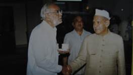 Description: President Shankar Dayal Sharma